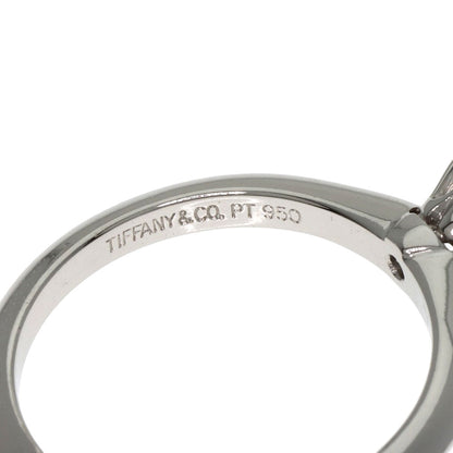 TIFFANY&Co. Solitaire 1P Diamond Ring Platinum PT950 Ladies [Used]