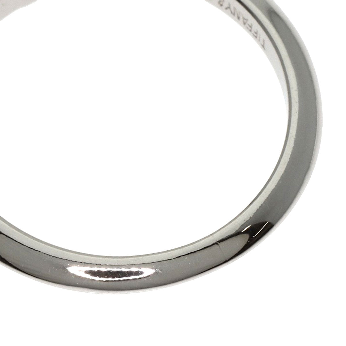 TIFFANY&Co. Solitaire 1P Diamond Ring Platinum PT950 Ladies [Used]