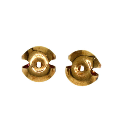 MIKIMOTO Pearl Pearl Diamond earring K18 Yellow Gold Ladies [Used]