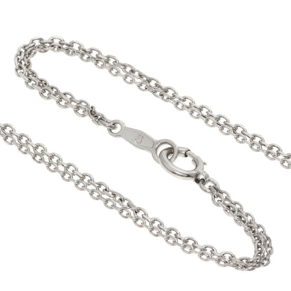MIKIMOTO Pearl Pearl 7P Station 2-row Necklace K14 White Gold Ladies [Used]