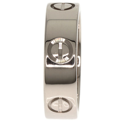 CARTIER love ring #51 Ring K18 White Gold Ladies [Used]