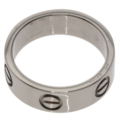 CARTIER love ring #50 Ring K18 White Gold Ladies [Used]