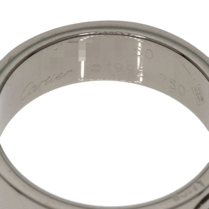 CARTIER love ring #50 Ring K18 White Gold Ladies [Used]