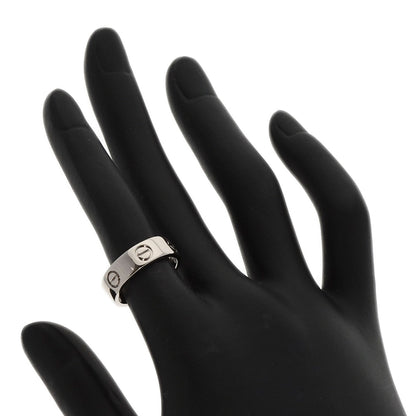 CARTIER love ring #49 Ring K18 White Gold Ladies [Used]