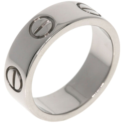 CARTIER love ring #47 Ring K18 White Gold Ladies [Used]
