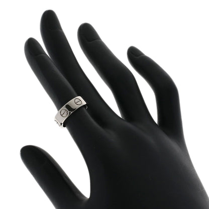 CARTIER love ring #47 Ring K18 White Gold Ladies [Used]