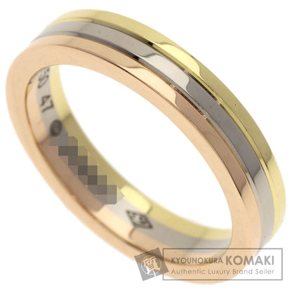 CARTIER Three colors # 47 Ring K18 Yellow Gold K18 White GoldLadies [Used]
