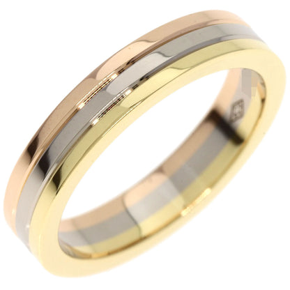CARTIER Three colors # 47 Ring K18 Yellow Gold K18 White GoldLadies [Used]