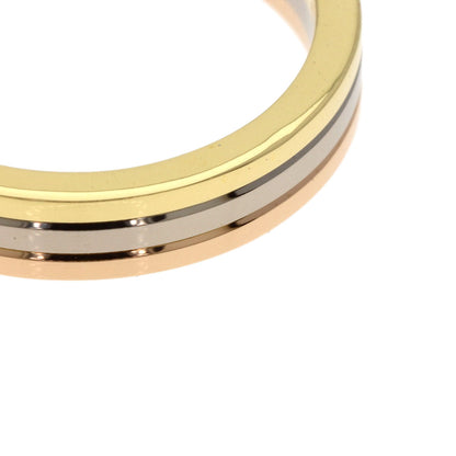 CARTIER Three colors # 47 Ring K18 Yellow Gold K18 White GoldLadies [Used]