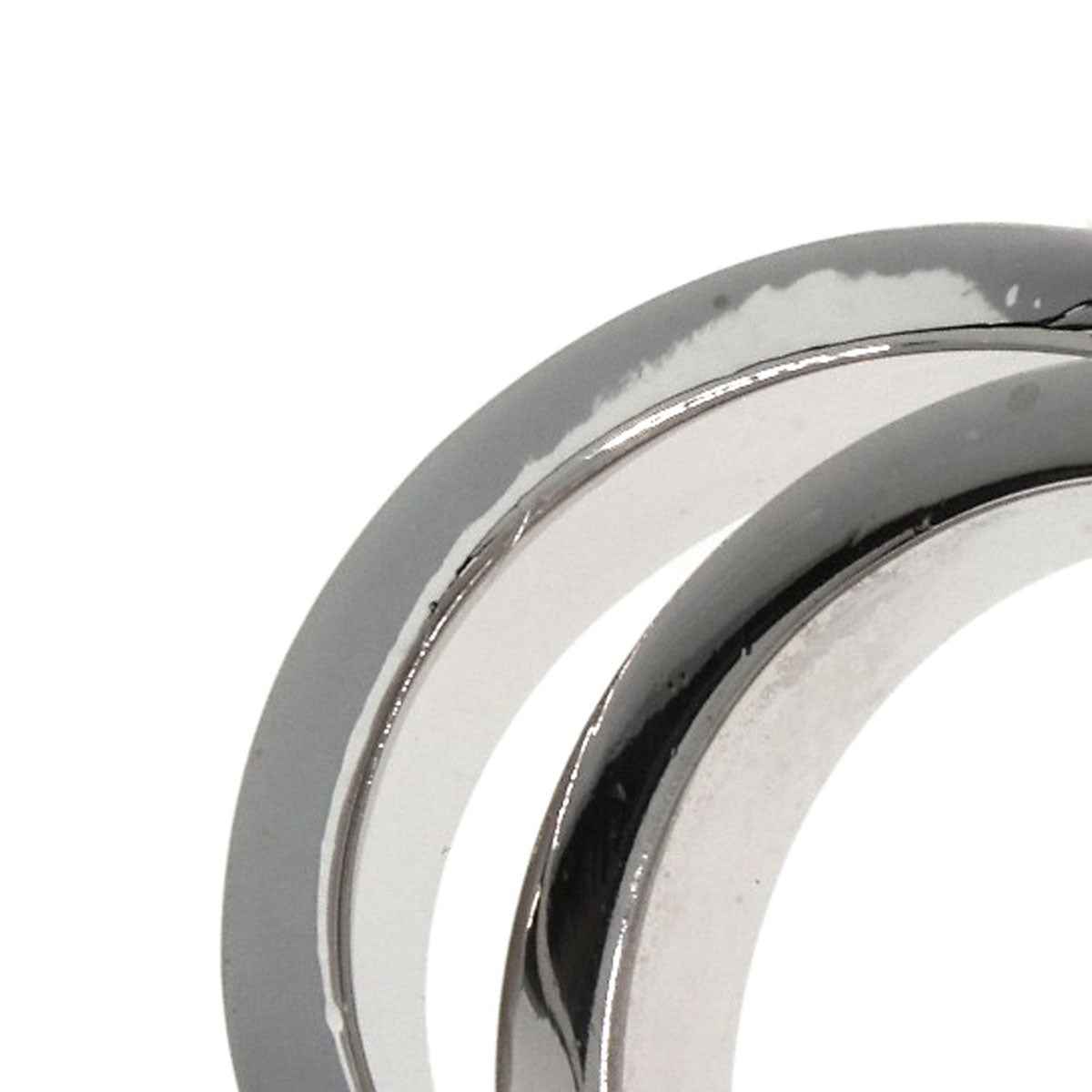 CARTIER   Ring Paris ring # 49 K18 White Gold Ladies