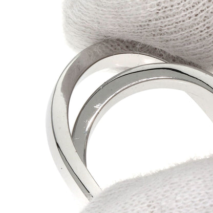 CARTIER   Ring Paris ring # 49 K18 White Gold Ladies