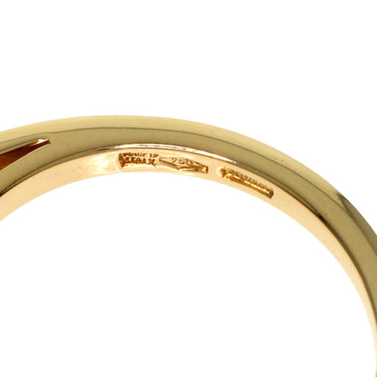 BVLGARI Rome Amor Diamond Ring K18 Yellow Gold Ladies [Used]