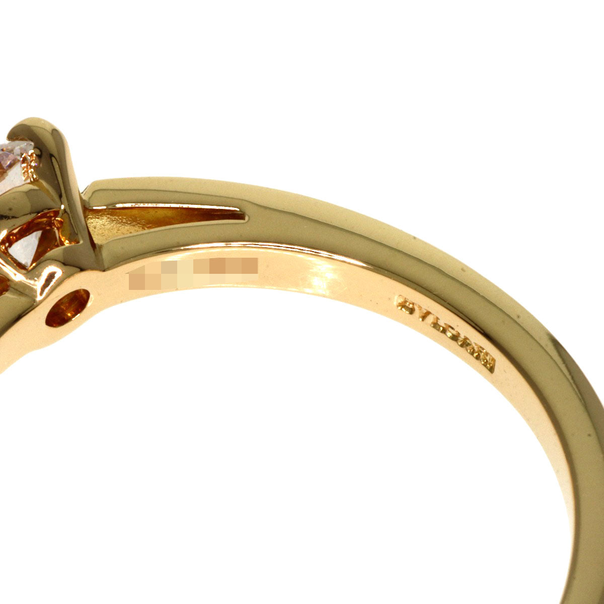 BVLGARI Rome Amor Diamond Ring K18 Yellow Gold Ladies [Used]