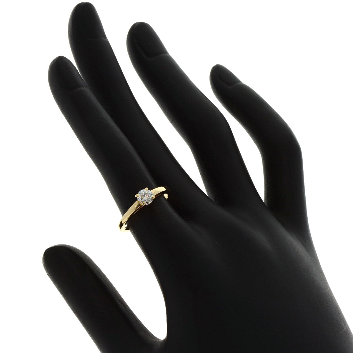 BVLGARI Rome Amor Diamond Ring K18 Yellow Gold Ladies [Used]