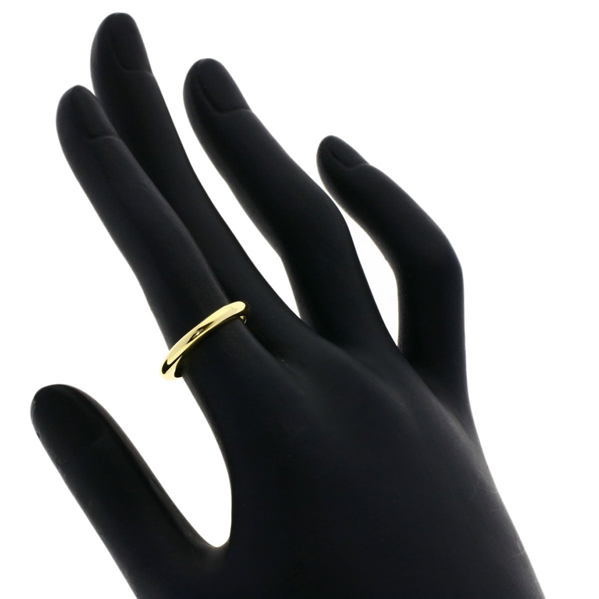 BVLGARI wedding Ring K18 Yellow Gold Ladies [Used]