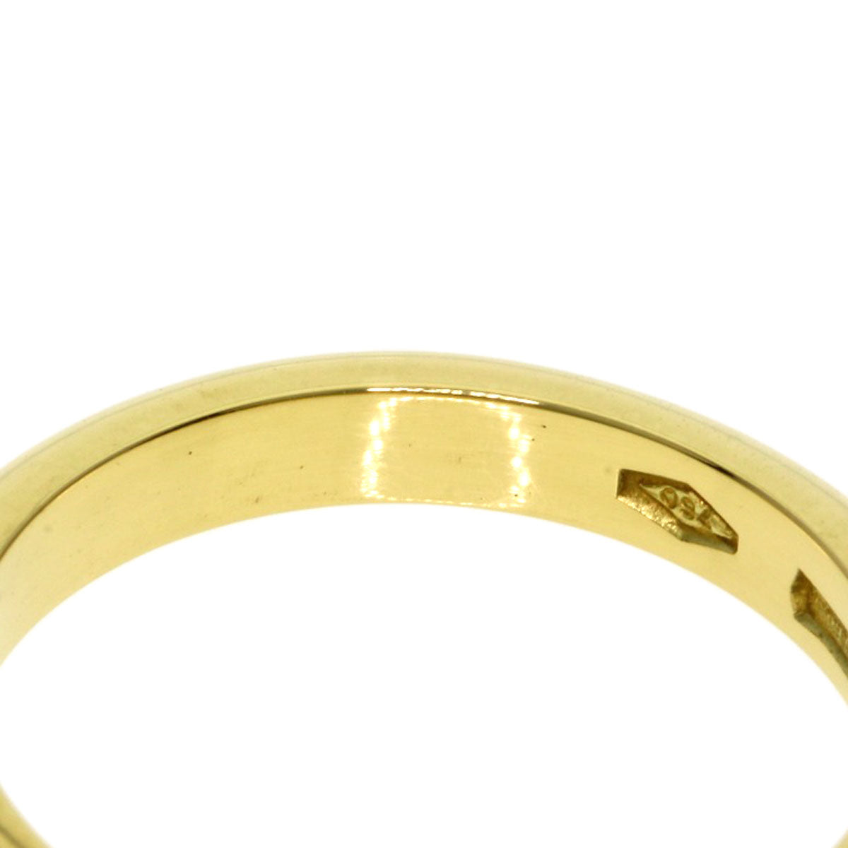 BVLGARI wedding Ring K18 Yellow Gold Ladies [Used]