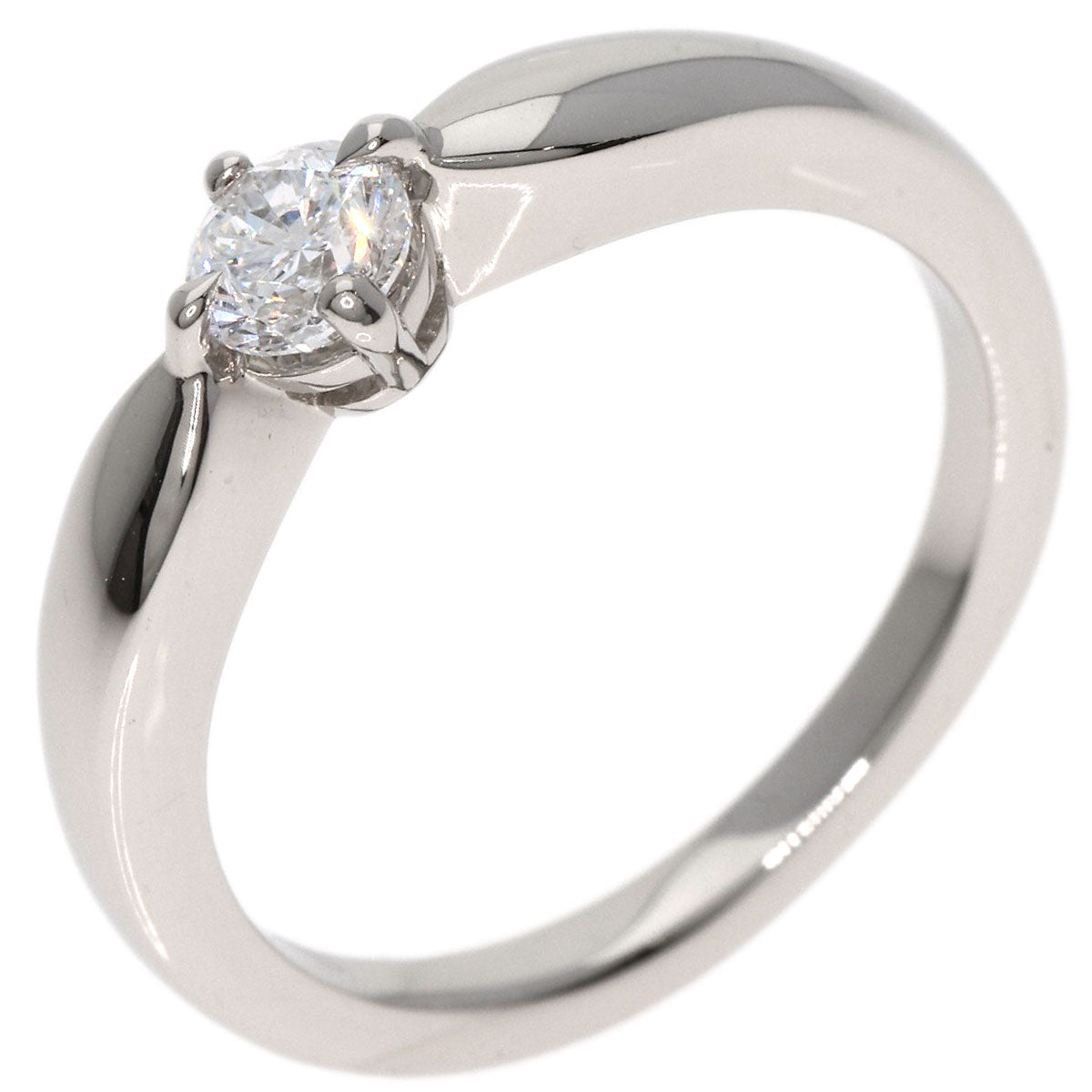 BVLGARI   Ring Teddy Carta Venice Diamond Platinum PT950 Ladies