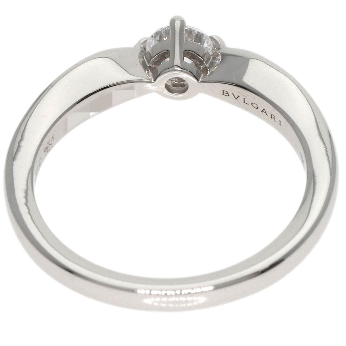 BVLGARI   Ring Teddy Carta Venice Diamond Platinum PT950 Ladies