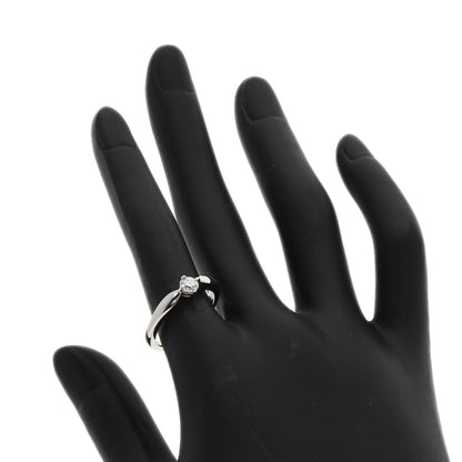 BVLGARI   Ring Teddy Carta Venice Diamond Platinum PT950 Ladies