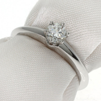 TIFFANY&Co. Solitaire 1P Diamond Ring Platinum PT950 Ladies [Used]