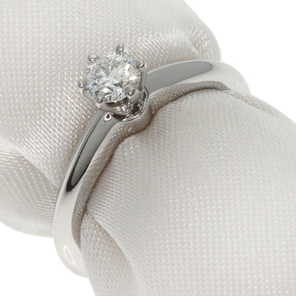 TIFFANY&Co. Solitaire 1P Diamond Ring Platinum PT950 Ladies [Used]
