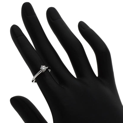 TIFFANY&Co. Solitaire 1P Diamond Ring Platinum PT950 Ladies [Used]