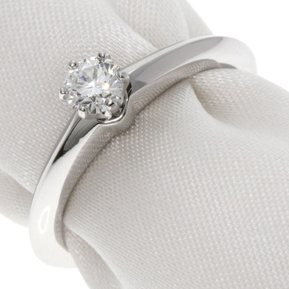 TIFFANY&Co. Solitaire Diamond Ring Platinum PT950 Ladies [Used]