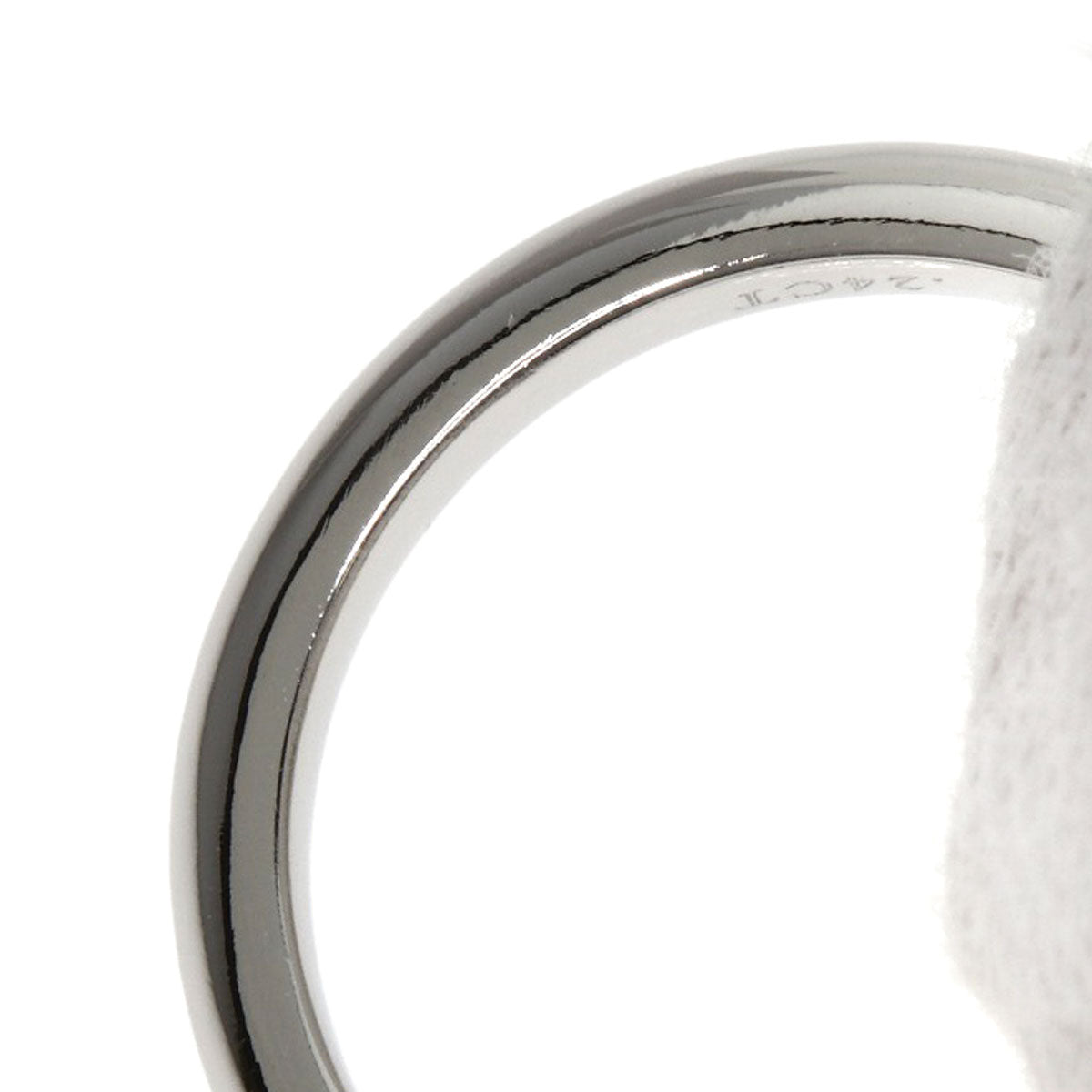 TIFFANY&Co. Solitaire Diamond Ring Platinum PT950 Ladies [Used]