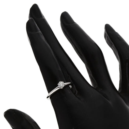 TIFFANY&Co. Solitaire Diamond Ring Platinum PT950 Ladies [Used]
