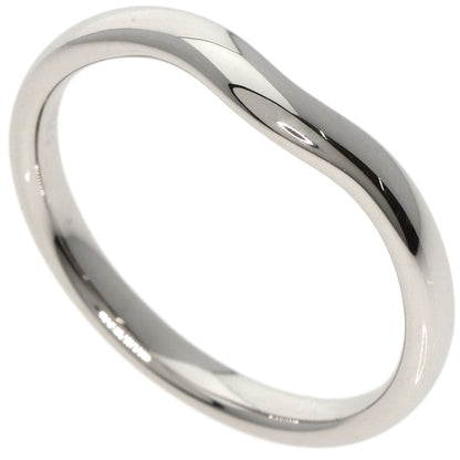 TIFFANY&Co. Curved band Ring Platinum PT950 unisex [Used]