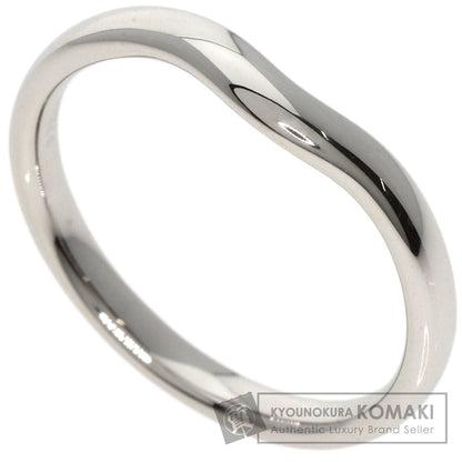 TIFFANY&Co. Curved band Ring Platinum PT950 unisex [Used]