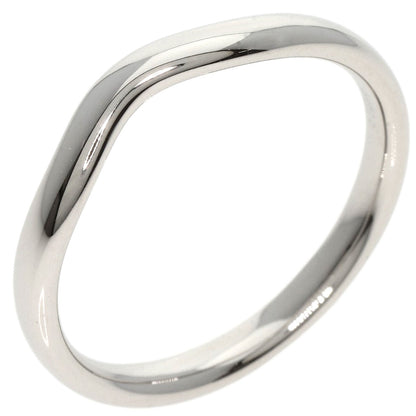 TIFFANY&Co. Curved band Ring Platinum PT950 unisex [Used]