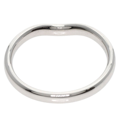 TIFFANY&Co. Curved band Ring Platinum PT950 unisex [Used]