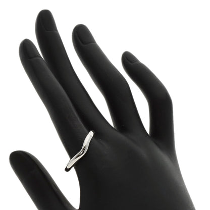 TIFFANY&Co. Curved band Ring Platinum PT950 unisex [Used]