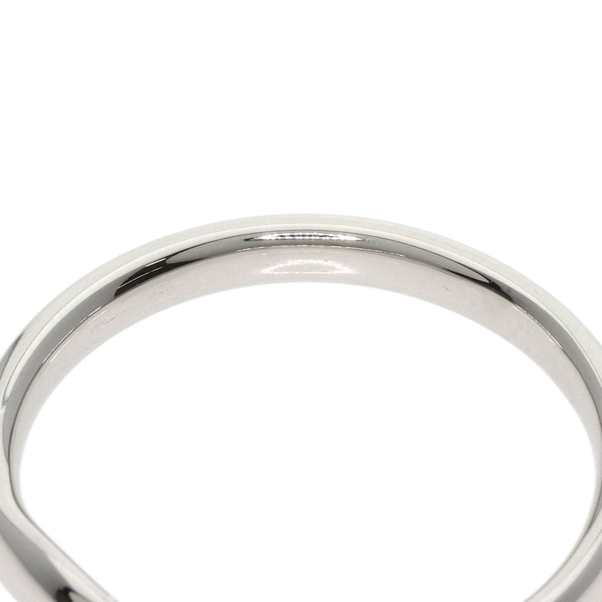 TIFFANY&Co. Curved band Ring Platinum PT950 unisex [Used]