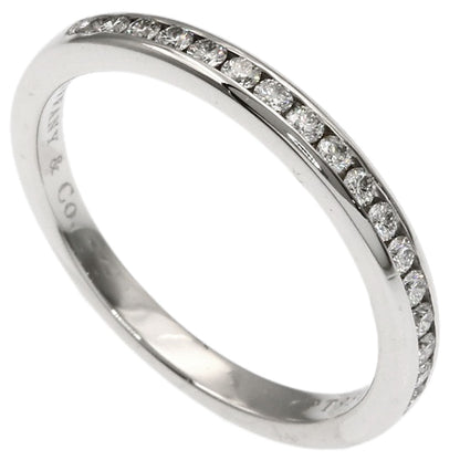 TIFFANY&Co. Half Circle Channel Setting Diamond Ring Platinum PT950 Ladies [Used]