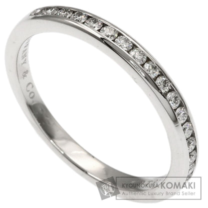 TIFFANY&Co. Half Circle Channel Setting Diamond Ring Platinum PT950 Ladies [Used]