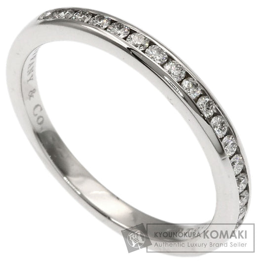 TIFFANY&Co. Half Circle Channel Setting Diamond Ring Platinum PT950 Ladies [Used]