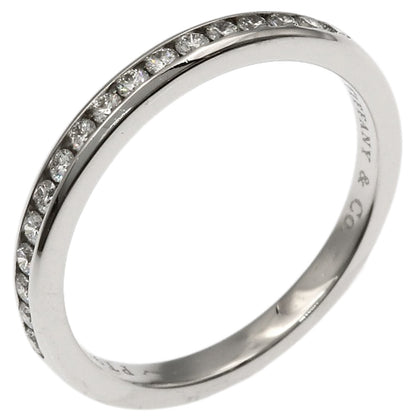 TIFFANY&Co. Half Circle Channel Setting Diamond Ring Platinum PT950 Ladies [Used]