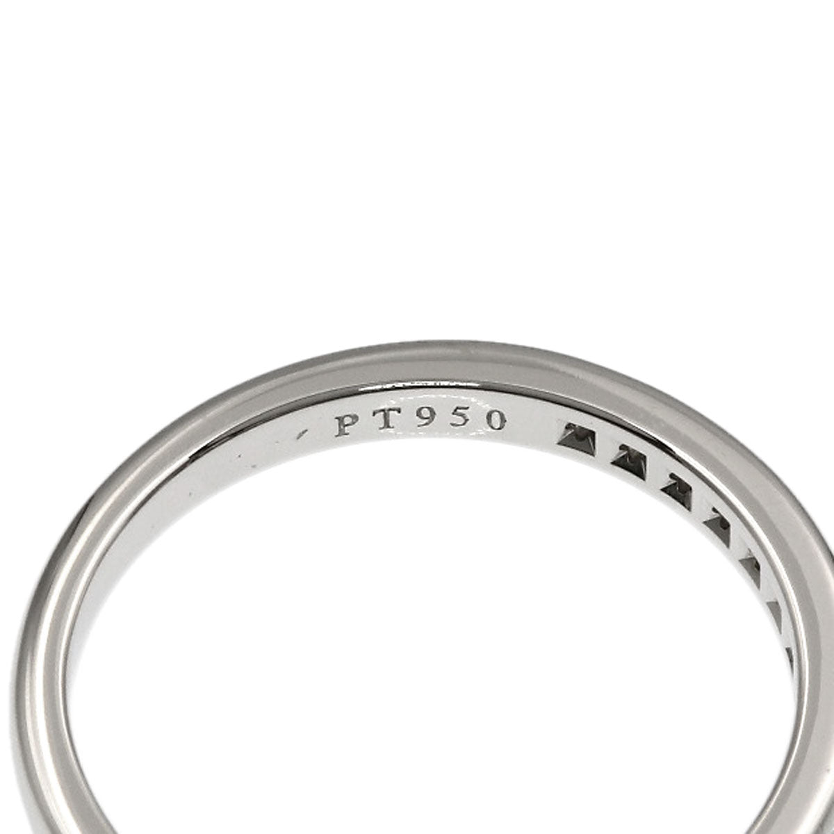TIFFANY&Co. Half Circle Channel Setting Diamond Ring Platinum PT950 Ladies [Used]