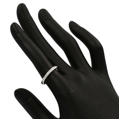 TIFFANY&Co. Half Circle Channel Setting Diamond Ring Platinum PT950 Ladies [Used]