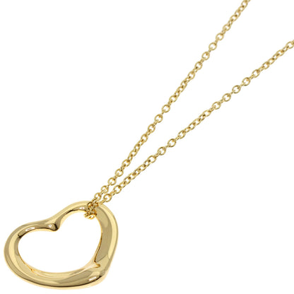 TIFFANY&Co.   Necklace Open heart K18 Yellow Gold Ladies