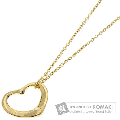 TIFFANY&Co.   Necklace Open heart K18 Yellow Gold Ladies