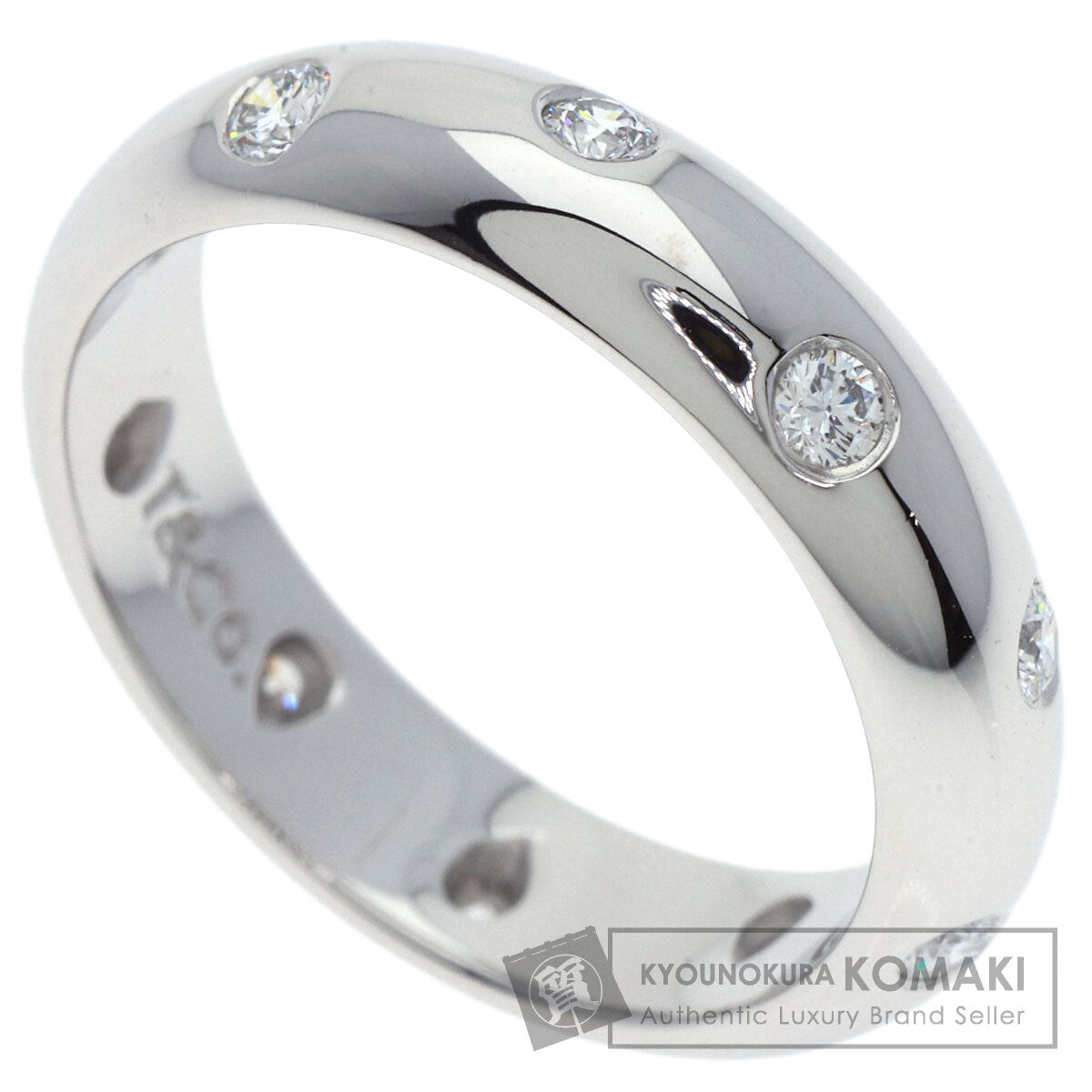 TIFFANY&Co.   Ring Dots Diamond Platinum PT950 Ladies