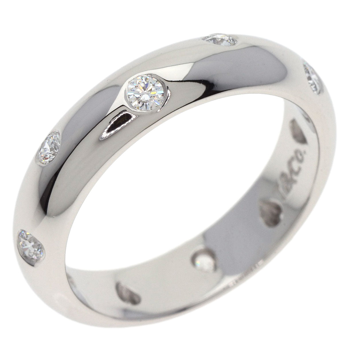 TIFFANY&Co.   Ring Dots Diamond Platinum PT950 Ladies