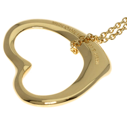 TIFFANY&Co.   Necklace Open heart K18 Yellow Gold Ladies