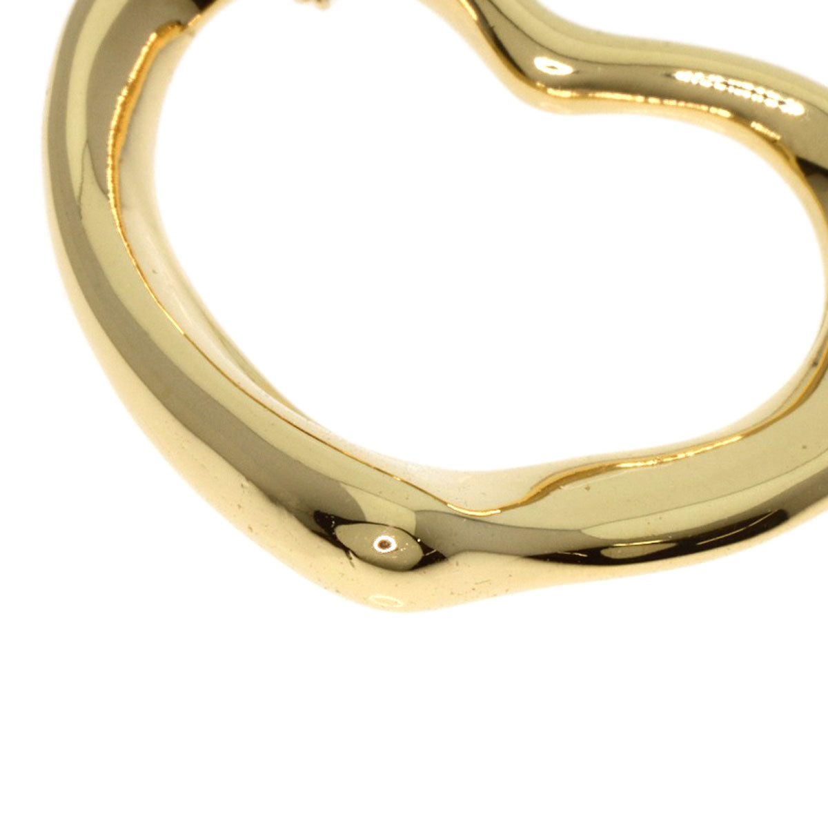 TIFFANY&Co.   Necklace Open heart K18 Yellow Gold Ladies