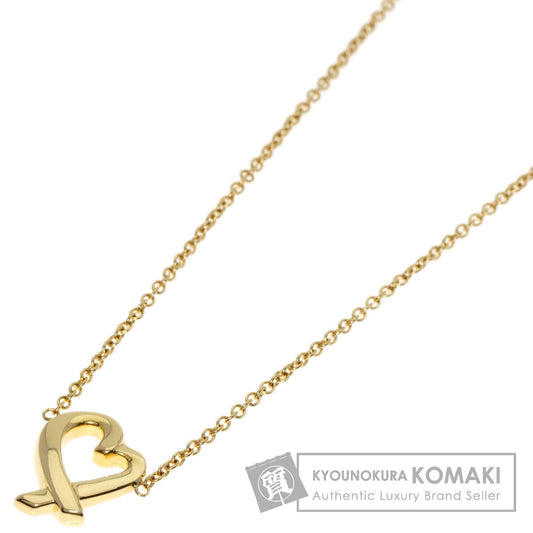 TIFFANY&Co.   Necklace Loving heart K18 Yellow Gold Ladies