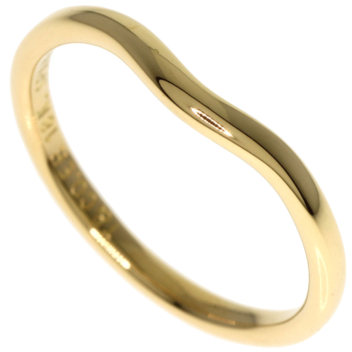 TIFFANY&Co.   Ring Curved bundling K18 Yellow Gold Ladies