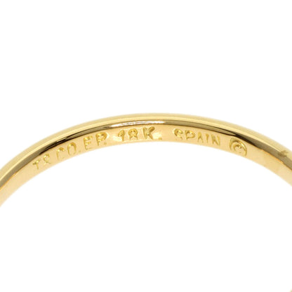 TIFFANY&Co. Curved band Ring K18 Yellow Gold Ladies [Used]
